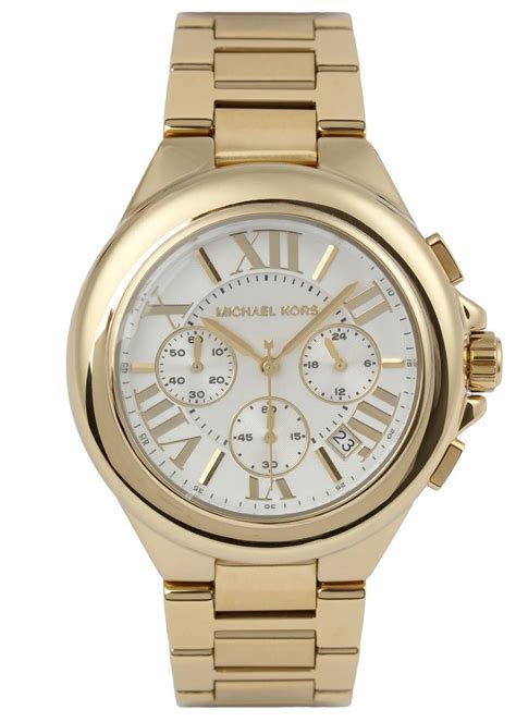 michael kors goldtone watch.